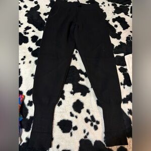 Zara Black Knit Jogger Pants